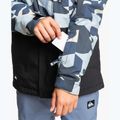 Gyerek snowboard kabát Quiksilver Mission Printed Block puzzle camo ice flow 6