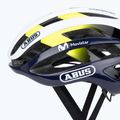 ABUS AirBreaker Movistar Team 24 navy/sárga/fehér kerékpáros sisak 7