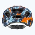 Gyerek kerékpáros sisak UVEX Air Wing 2 papaya/bubble blue 10