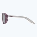 Gyerek napszemüveg UVEX Cosmic Jr cranberry/grey matt/mirror silver 5