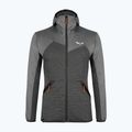 Salewa férfi fleece pulóver Puez Melange PL FZ kapucnis szürke 00-0000027386 6