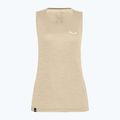Női trekking póló Salewa Puez Graphic Dry Tank bézs 00-0000027482