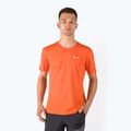 Férfi Salewa Alpine Hemp Logo trekking póló narancssárga 00-0000028132