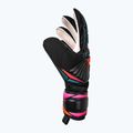 Kapus kesztyűk Reusch Attrakt Solid black/aqua blue/shocking orange 4