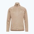 Női polár pulóver Jack Wolfskin Anytrail Full Zip oat 7