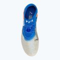 Férfi futballcipő PUMA Future 8 Ultimate Forever FG fehér/ultrakék/tollszürke/puma fekete/izzó vörös 5