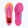Gyerek focicipő PUMA Ultra 6 Play It Jr poison pink/puma wht/sun stream/bright aqua/puma blk 11