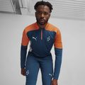 Férfi PUMA Neymar Jr Creativity Football Sweatshirt 1/4 Zip Top ocean tropic / hot heat 3