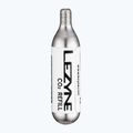 Gázpatronok Lezyne menetes CO2 kerékpárszivattyúhoz 16g 5 db ezüst