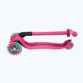 Gyermek háromkerekű roller Globber Primo Foldable Lights fuchsia 8