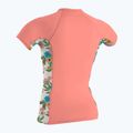 Női úszópóló O'Neill Side Print Rash Guard desert flower/cara florál 2