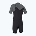 Férfi úszóruha O'Neill Hammer 2mm Chest Zip SS Spring IS6 tempered steel/smoke/smoke 2