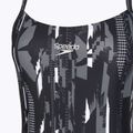 Speedo női egyrészes fürdőruha Allover Rippleback fekete 3