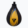 Boxing pearl RDX Speed Ball Leather Multi fekete és sárga 2SBL-S2YU 2