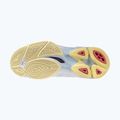 Női röplabda cipő Mizuno Wave Voltage 2 Mid fehér/calypso coral/pale banán 11