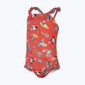 Speedo Digital Frill Thinstrap gyermek egyrészes fürdőruha narancssárga 8-1288115155 3