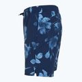 Férfi Nike Fine Floral 7" Volley úszónadrág éjfekete tengerészkék 7