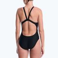 Női egyrészes fürdőruha Nike Logo Tape Fastback black 3