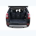 KJUST Chevrolet Captiva csomagtérzsák szett 2006-2010 5 db fekete 15