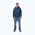 Férfi kapucnis pulóver Pitbull Sampson Hooded Sweatshirt petrol blue 2