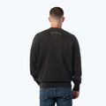 Férfi pulóver Pitbull Strenght & Respect Crewneck washed dark graphite 3