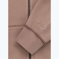 Női pulóver Pitbull Skull Surf Hooded Zip chocolate mousse 12