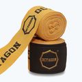 Boxkesztyű kötések Octagon Fightgear Supreme Printed 300 cm gold 2