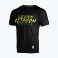 Férfi póló Octagon Legion Brainrot Braziliano Crocodano black/multicolor
