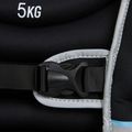 XTREXO súlyozott edzőmellény fekete WV-05 5
