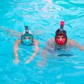 AQUASTIC kék teljes arcú snorkeling maszk SMA-01SN 5