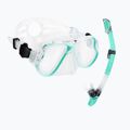 AQUASTIC kék snorkeling szett Maszk + Pipa MSA-01N
