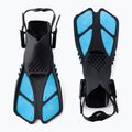 AQUASTIC kék gyerek snorkeling szett Maszk + Uszony + Pipa MSFK-01SN 4