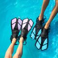 AQUASTIC kék gyerek snorkeling szett Maszk + Uszony + Pipa MSFK-01SN 23