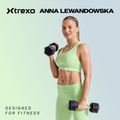 XTREXO Hex gumírozott súlyzó 15 kg HXD150 2