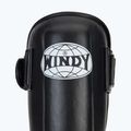 WINDY Szintetikus bőr sípcsont- és lábfejvédő fekete 6