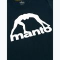 Férfi póló MANTO Vibe 25 sötétkék/fehér 2