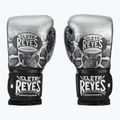 Boxkesztyű Cleto Reyes Velcro Sparring silver/black 2