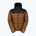 Férfi bélelt kabát SCOTT Insuloft Warm black/bread brown