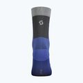Zokni SCOTT Block Stripe Crew dark blue/spray grey 2