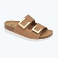Női papucs Scholl Montery 2 Straps Ad Med cognac 8