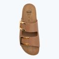 Női papucs Scholl Montery 2 Straps Ad Med cognac 5