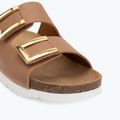Női papucs Scholl Montery 2 Straps Ad Med cognac 7