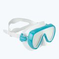 Női búvármaszk Cressi Honey 420 UV white/aquamarine/blue/orange