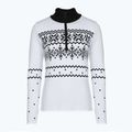 Női thermo pulóver Newland Groenlandia Half Zip white/black