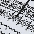 Női thermo pulóver Newland Groenlandia Half Zip white/black 3