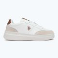 Férfi cipő U.S. Polo Assn. CODY003B fehér/világosbarna 2