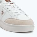 Férfi cipő U.S. Polo Assn. CODY003B fehér/világosbarna 7