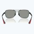 Napszemüveg Ray-Ban Rb8336M Scuderia matt black/dark grey mirror blue/red 5