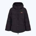 Női kabát EA7 Emporio Armani Train Logo Series Extra Padded Tape black