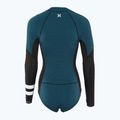 Hurley Advant Texture 2/2 mm-es női búvárruha fekete/skyblue 2